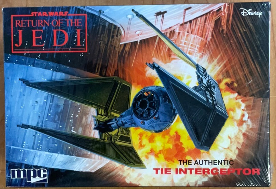 Fourth B W You! MPC #989 Star Wars Tie Intercepter