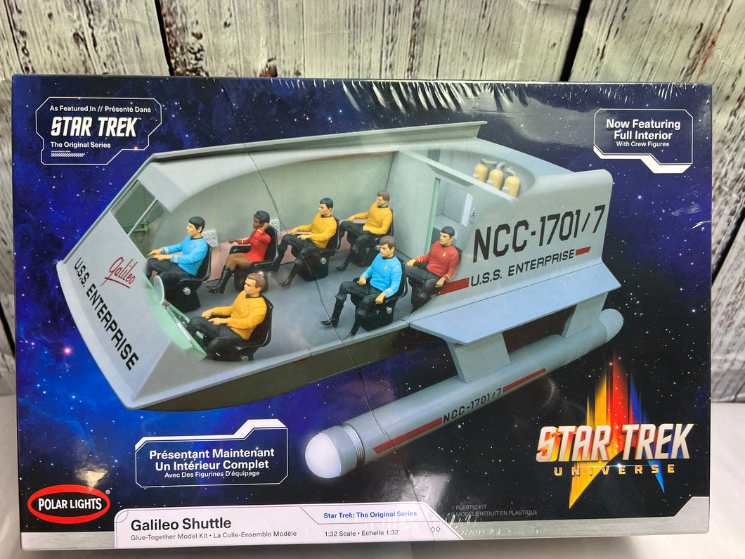 Fourth BW You! Polar Lights #995 1/32 scale Star Trek Galileo Shuttle