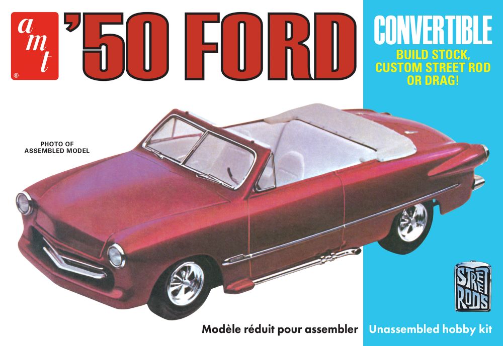 AMT #1413 50 Ford Convertible