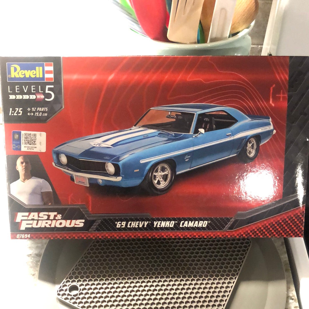 Revell Fast & Furious ‘69 Chevy Yenko Camaro