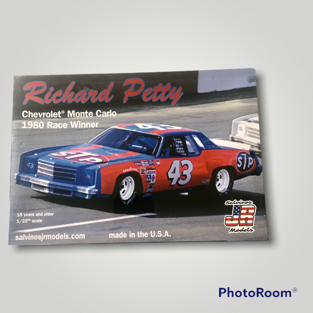 Salvino JR Richard Petty Chevy Monte Carlo 1980 Race Winner