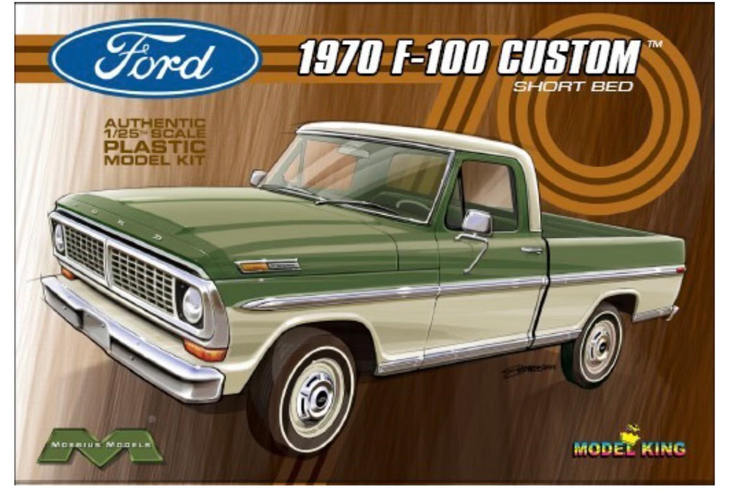 Moebius 1970 Ford F-100 Custom Short Bed