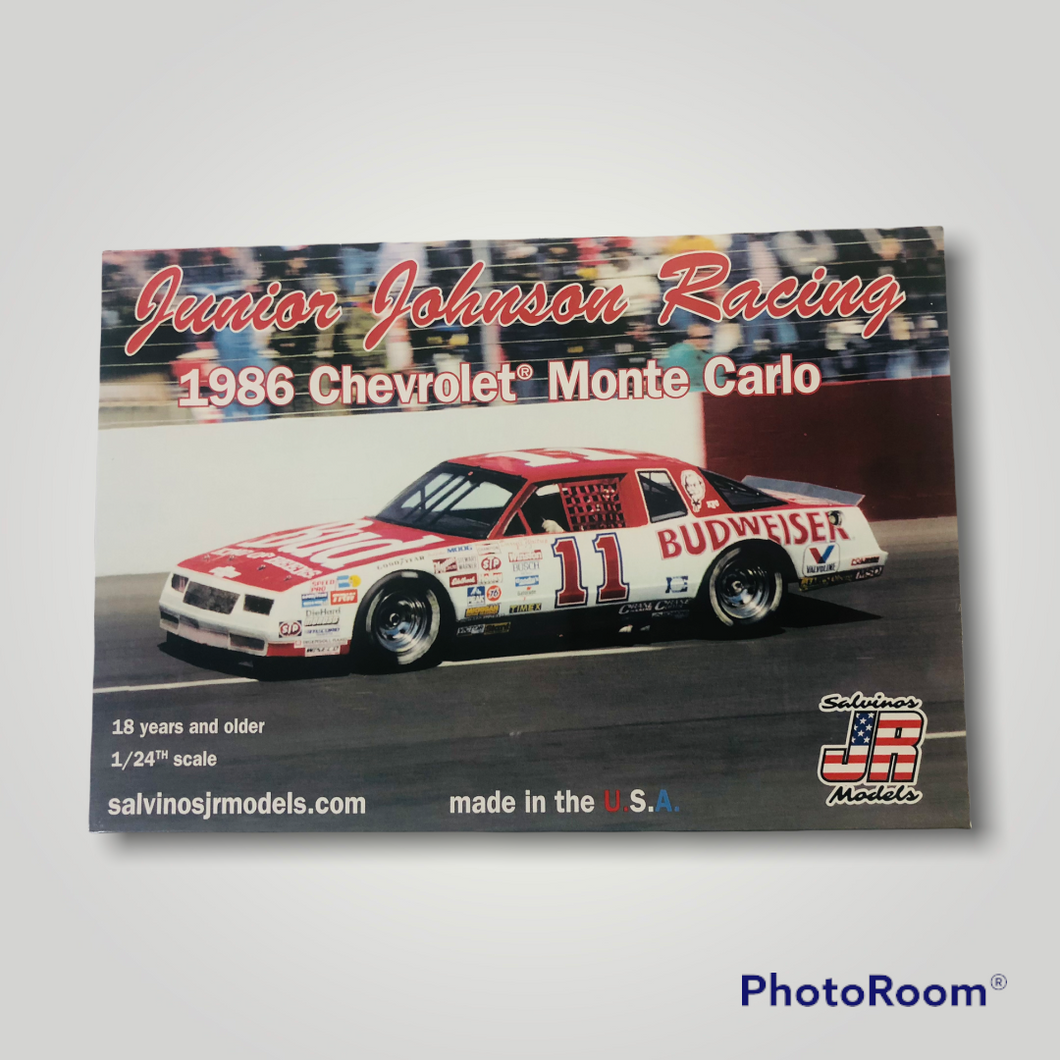 Salvino JR #11 Junior Johnson Racing 1986 Chevy Monte Carlo