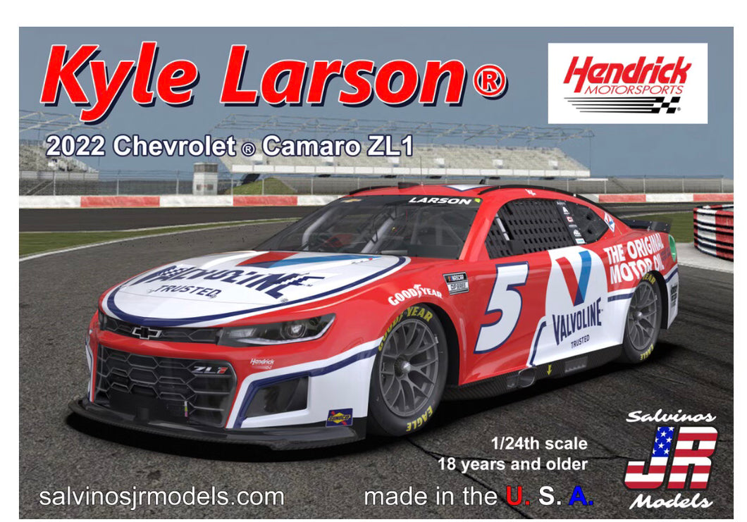 SALE! Salvino Jr Kyle Larson 2022 Chevy Camaro Limited Edition 1 of 2500