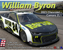 Load image into Gallery viewer, Salvinos JR models 2023 William Byron Raptor Chevrolet Camaro ZL1

