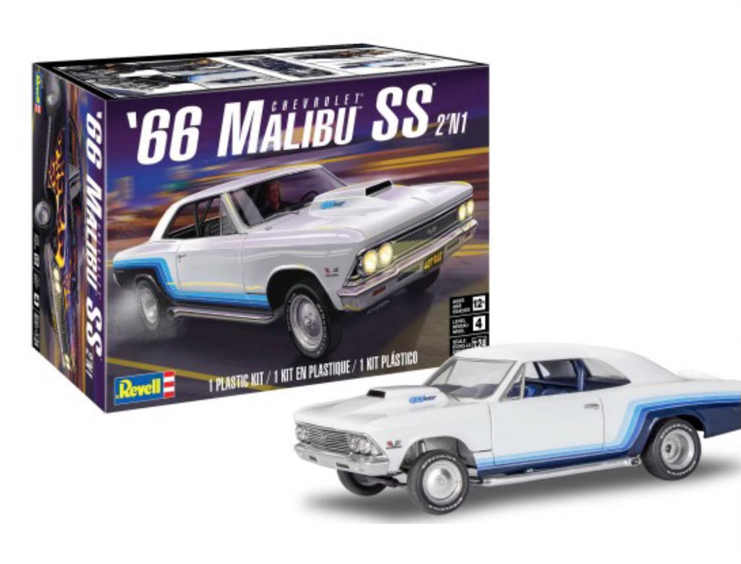 Revell Chevrolet ’66 Malibu SS 2’n 1