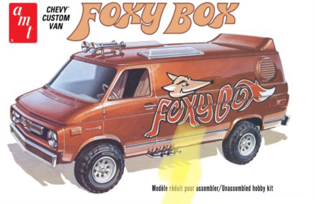 AMT Chevy Custom Van Foxy Box