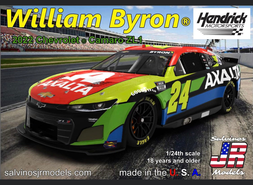 Salvinos JR William Byron Gen 7 2022 Chevy Camaro