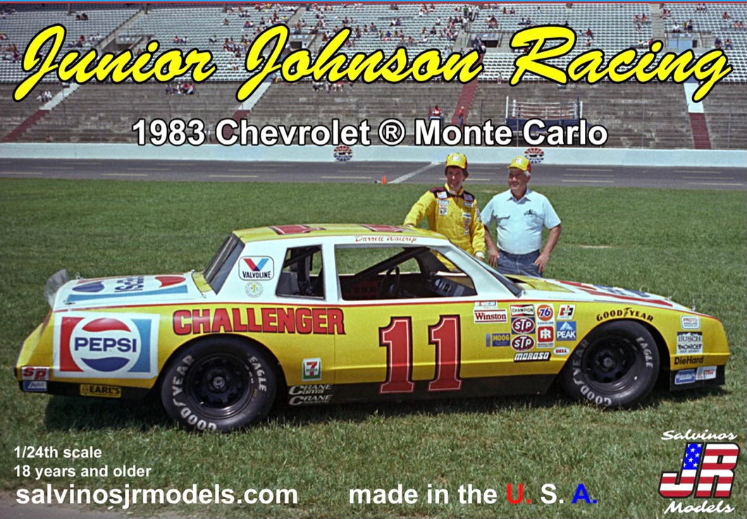 Salvino JR #11 1983 Chevy Monte Carlo Junior Johnson Racing