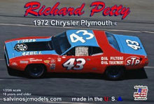 Load image into Gallery viewer, Salvinos JR #RPCP1972D Richard Petty Roadrunner 72 Daytona Car
