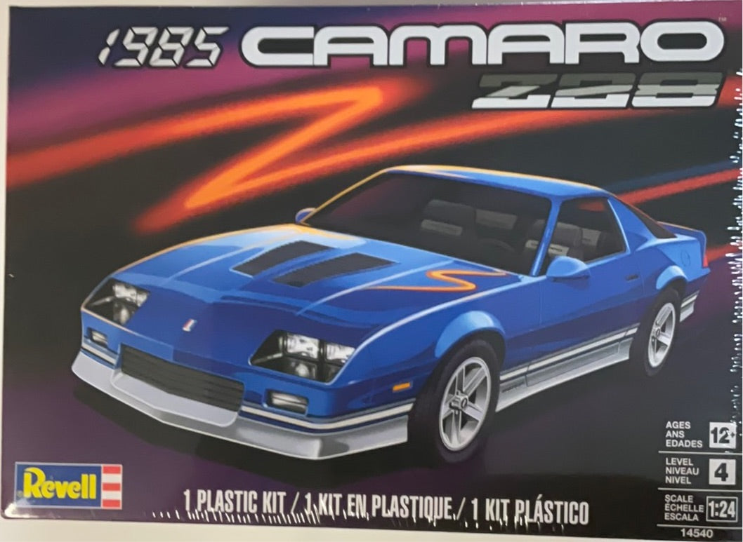 Revell #4540 1985 Camaro Z28 – WesModelCarCorner