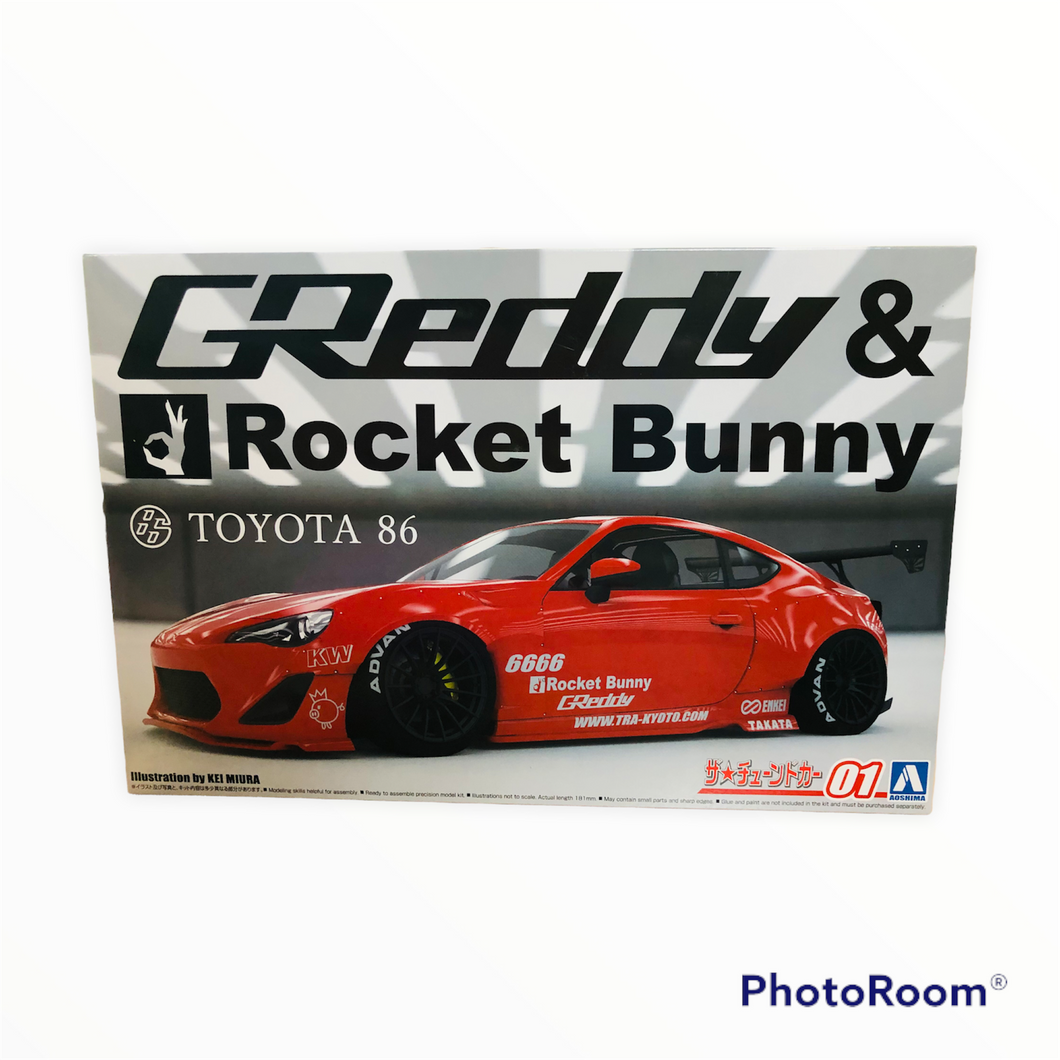 Aoshima GReddy & Rocket Bunny Toyota 86