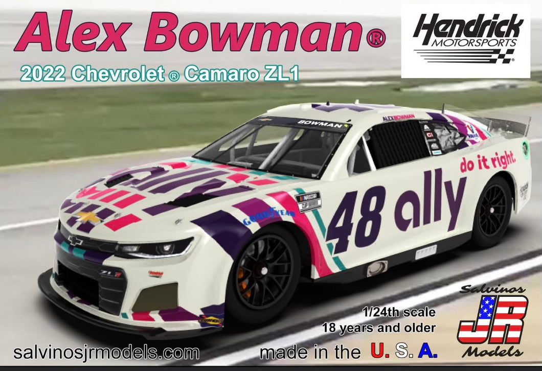 Salvinos JR Alex Bowman Gen 7 2022 Chevy Camaro
