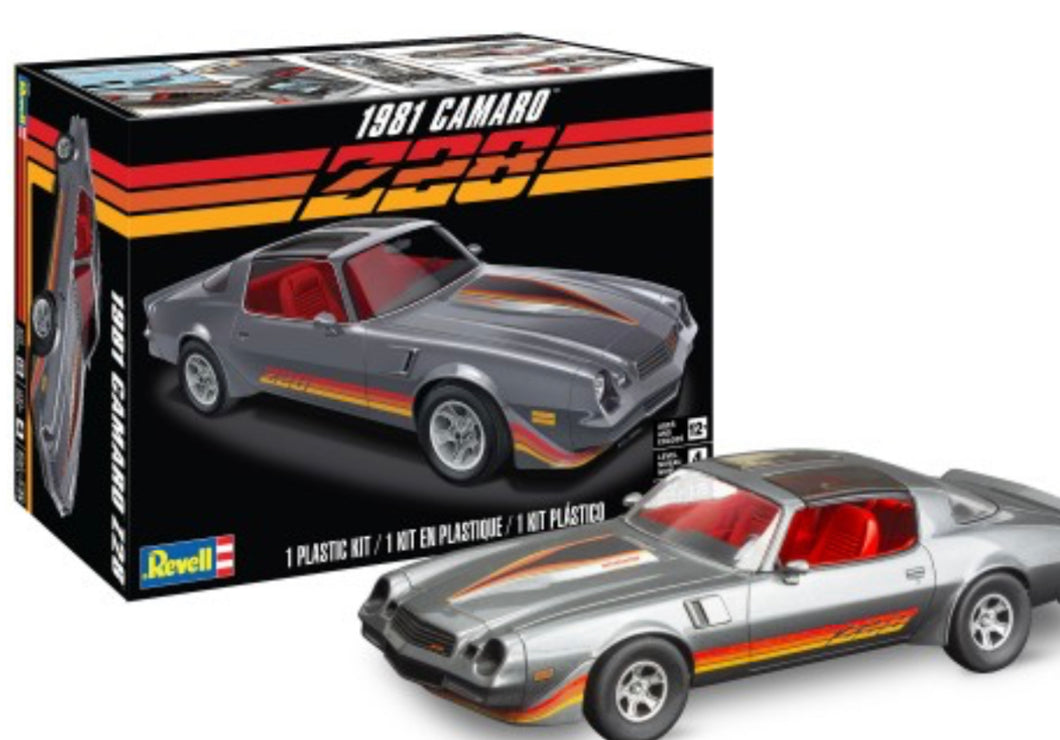 Revell #4526 81 Chevy Camaro Z28