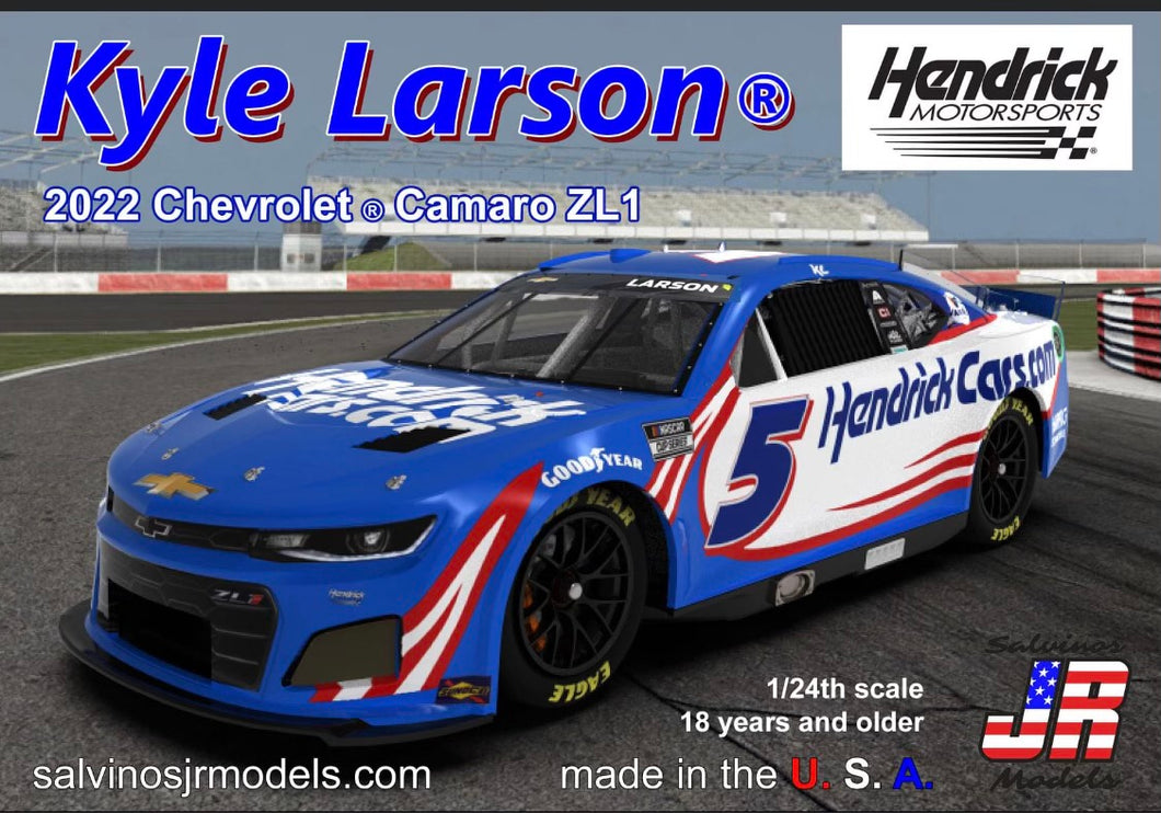 SPRING SALE! Salvinos JR Kyle Larson Gen 7 2022 Chevy Camaro