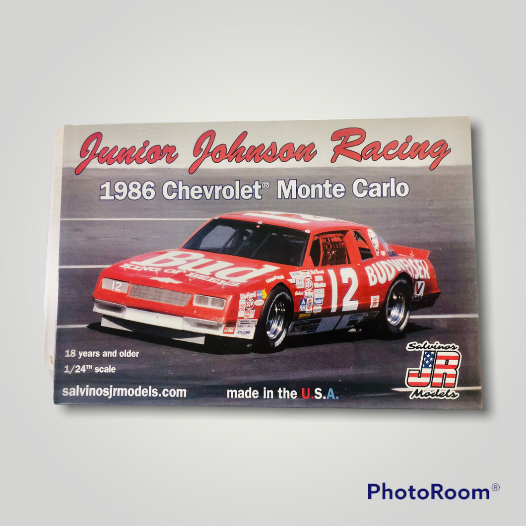 Salvino JR  #12 Junior Johnson Racing 1986 Chevy Monte Carlo