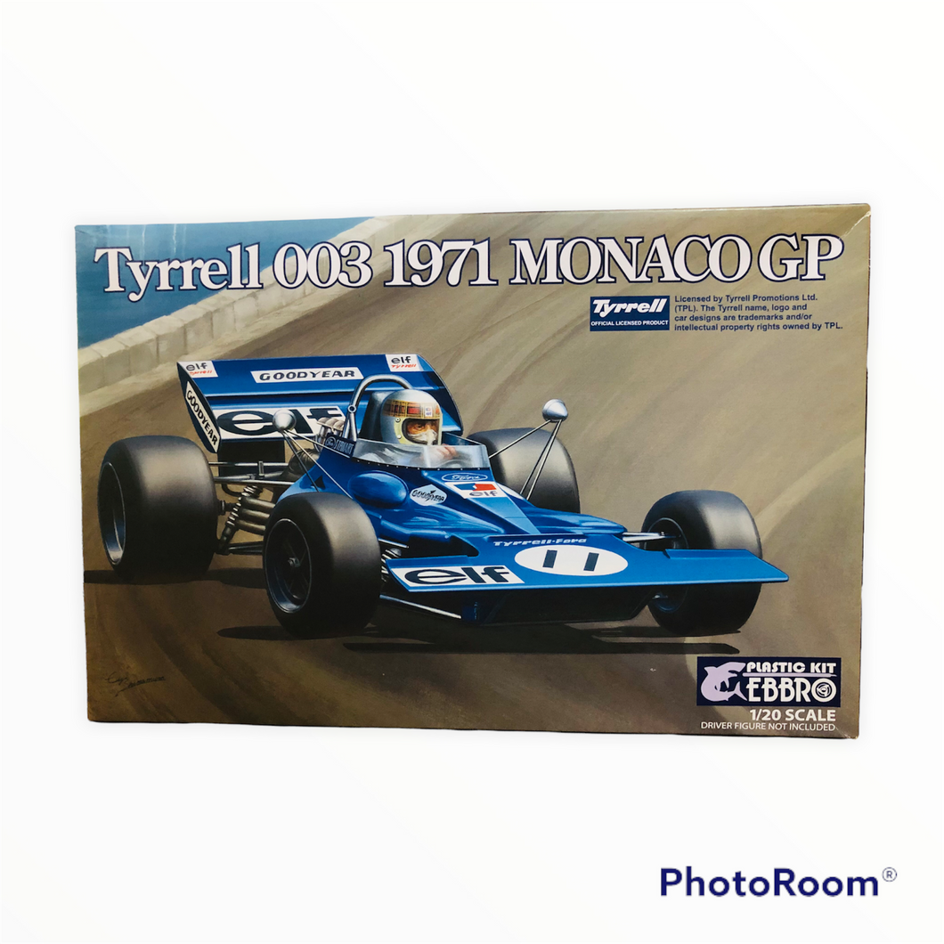 Ebbro Tyrrell 003 1971 Monaco GP