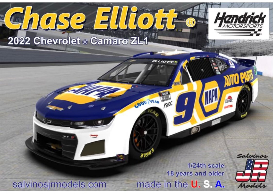 SPRING SALE ! Salvinos JR Chase Elliott Gen 7 2022 Chevy Camaro