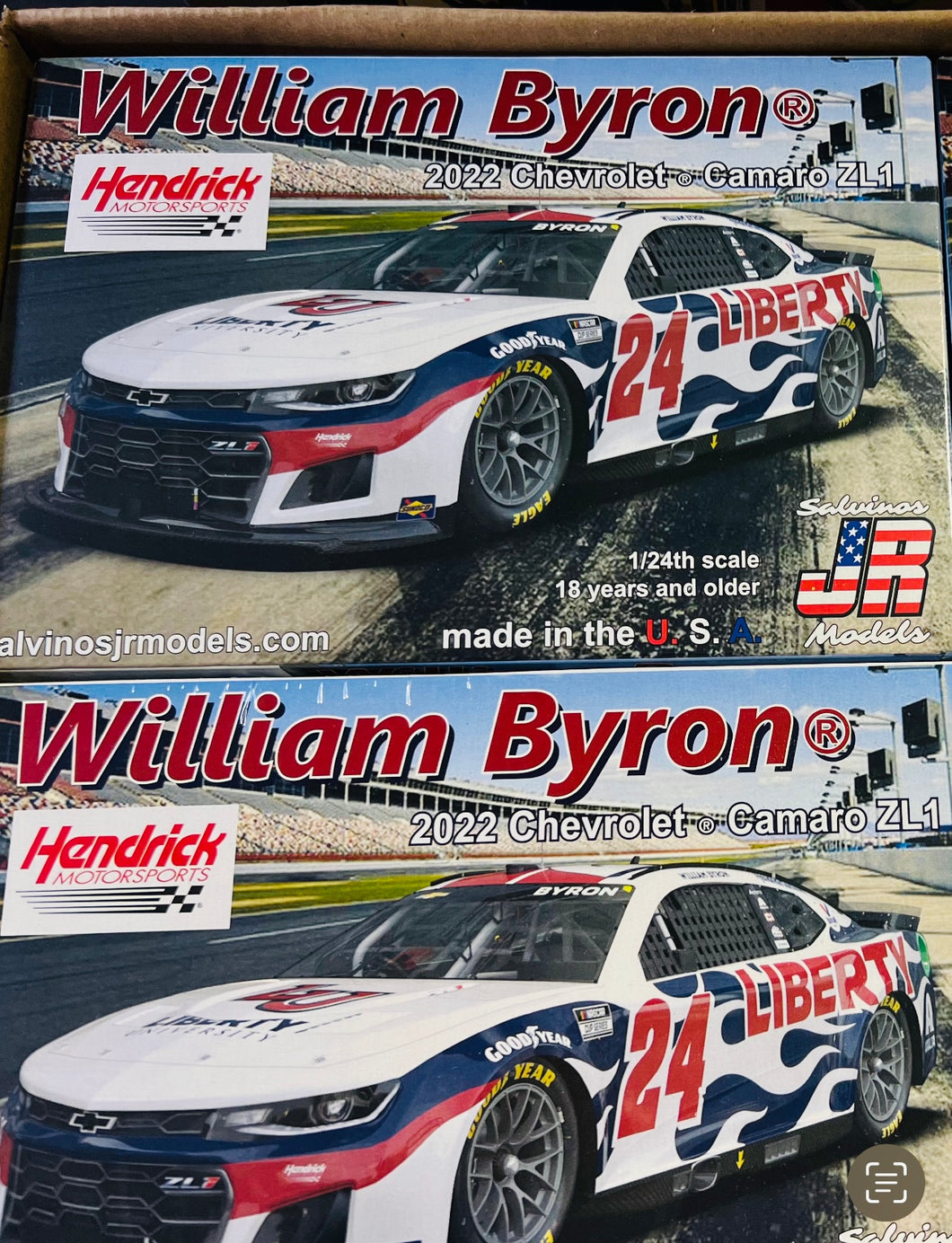 Salvinos JR William Byron Liberty University 2022 Chevy Camaro