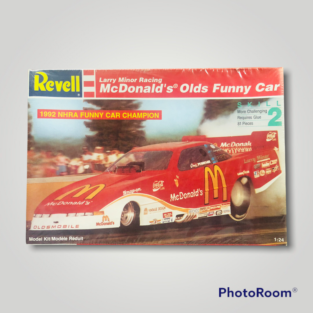 Revell Larry Minor Racing McDonald’s Olds Funny Car