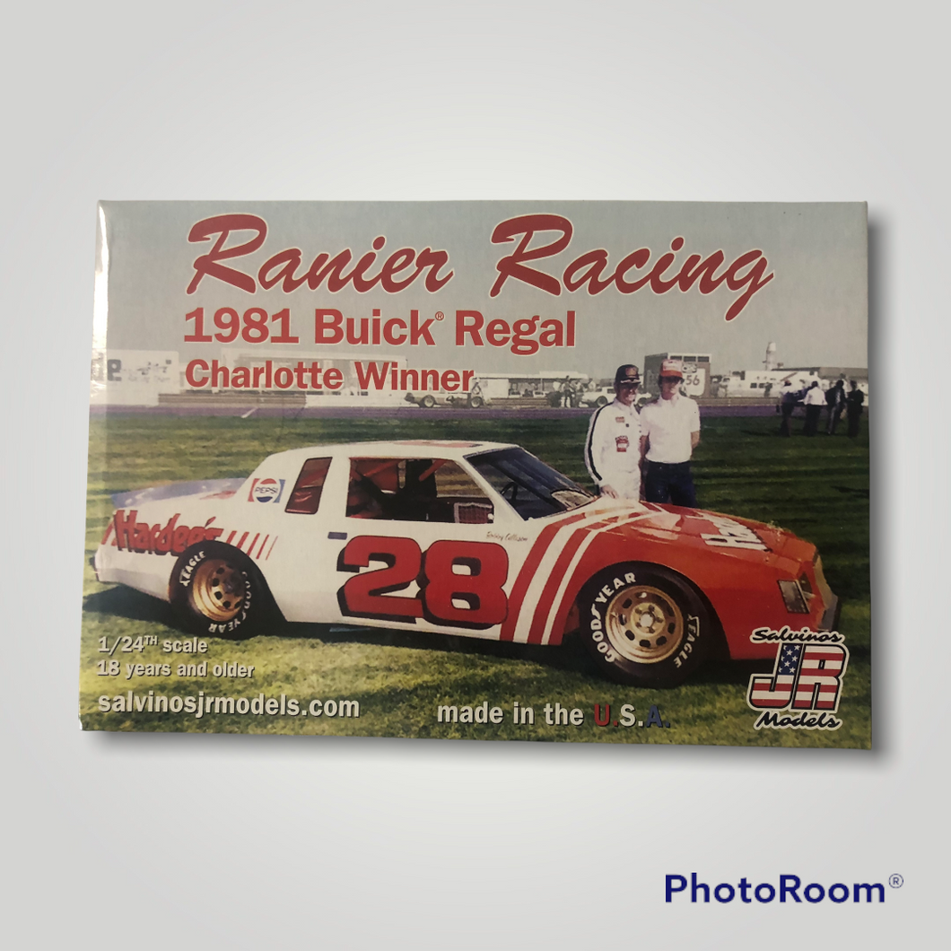 Salvino JR Rainer Racing 1981 Buick Regal Charlotte Winner