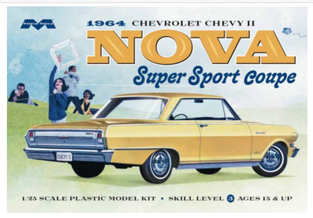 Moebius 1964 Chevy Nova Super Sport Coupe
