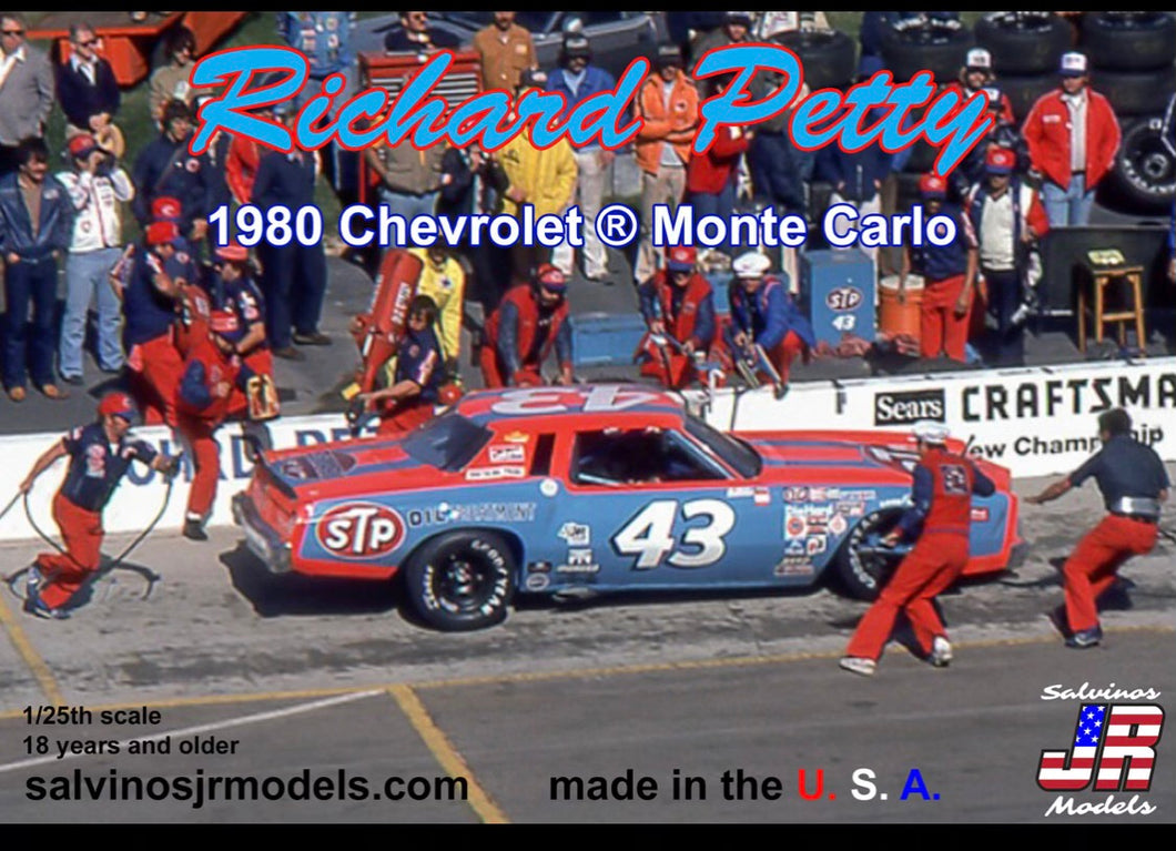 Salvino JR Richard Petty 1980 Chevy Monte Carlo