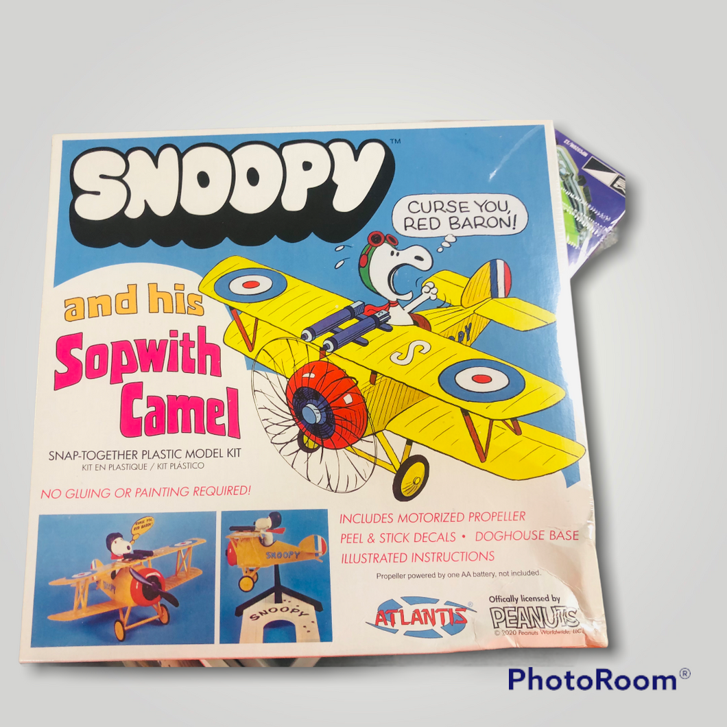 Snoopy and his Sopwith Camel