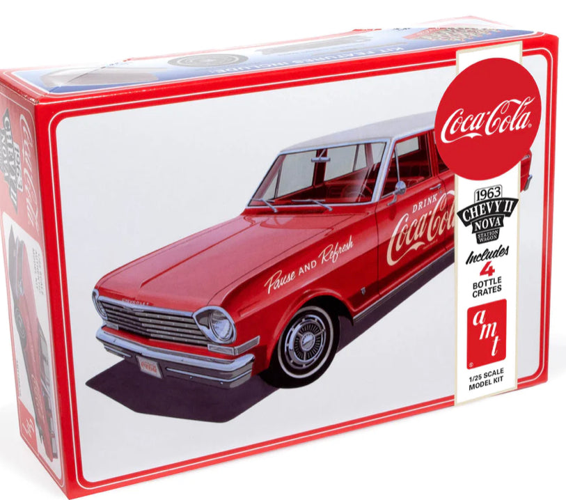 AMT 63 Chevy II  Nova Wagon Coke edition